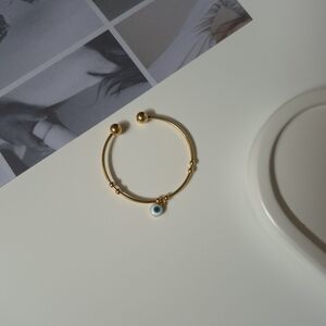 Gold Evil Eye Bracelet